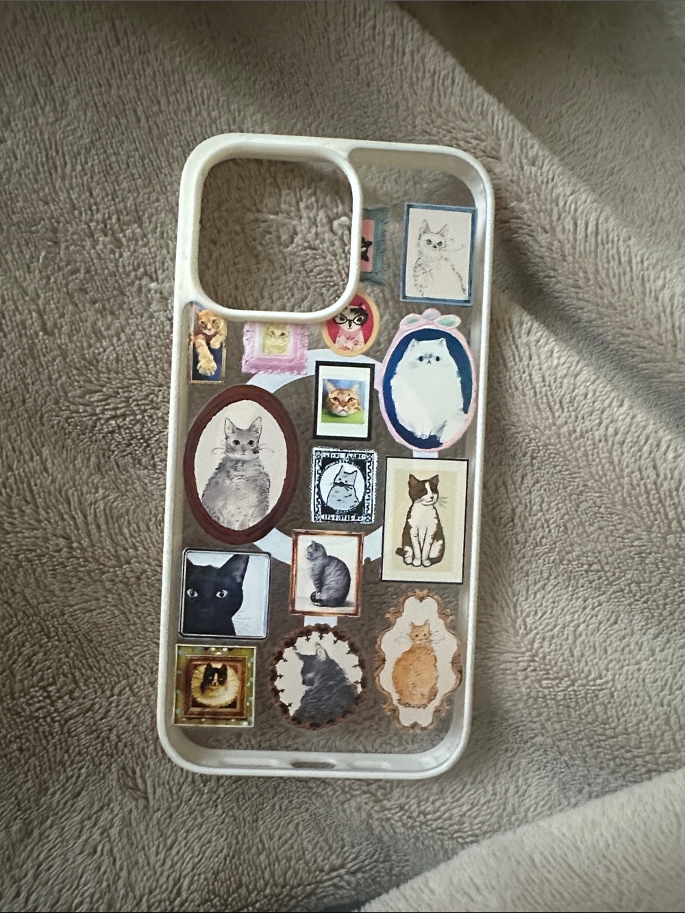 Cat Collage iPhone 14 PRO MAX case